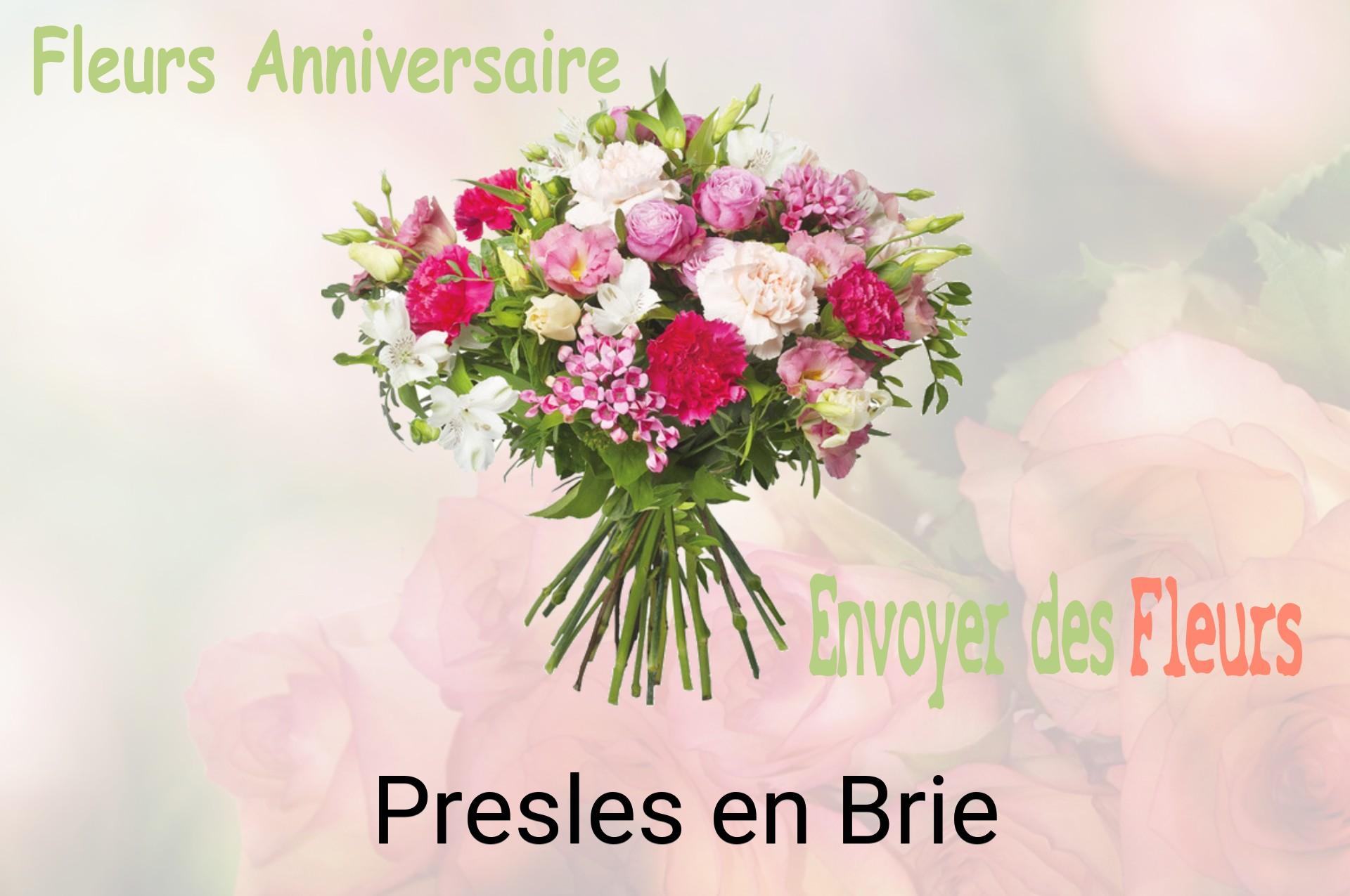 Bouquet de fleurs d’anniversaire livré à Presles-en-Brie